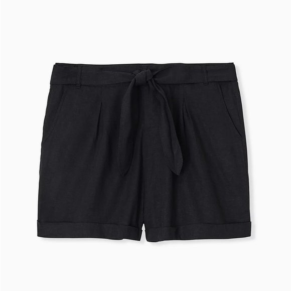 torrid Pants - NWT Torrid Self-Tie Linen Short